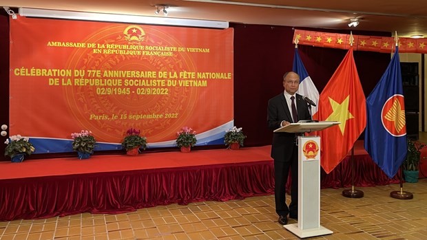 Dialogue, solidary and cooperation – basis of Vietnam-France ties: Ambassador Dinh Toan Thang. (Photo: VNA)