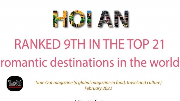 Hoi An among world's most romantic destinations
