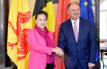 NA Chairwoman meets Wallonia Minister - President