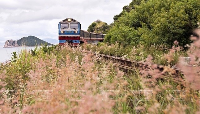Traveling in Vietnam by train. (Photo: VNA)