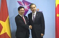 fm pham binh minh attends related meetings of amm 51