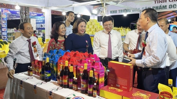 Quang Ninh attends the Northern Exhibition on Typical Rural Industrial Products 2022