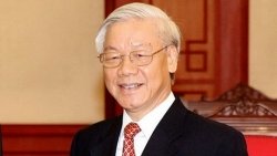 party leader nguyen phu trong becomes new president