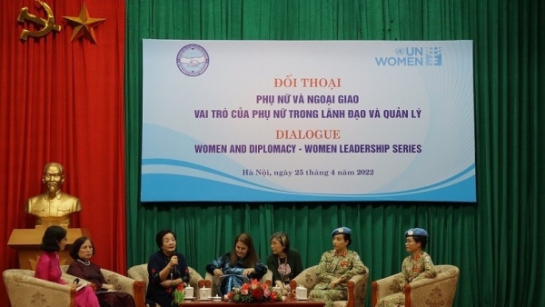 Dialogue on women roles in diplomacy by VUFO and UN Women in Viet Nam