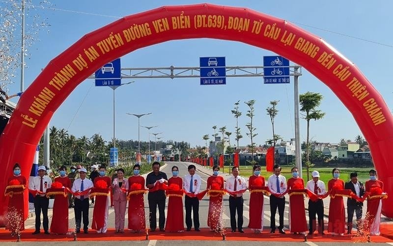 Key coastal route inaugurated in Binh Dinh