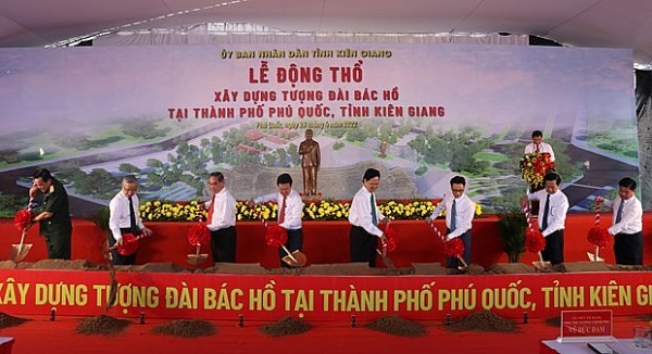 Work begins on President Ho Chi Minh Monument in Phu Quoc
