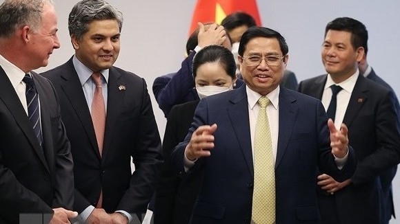Prime Minister Chinh receives World Bank Director General, US business leaders