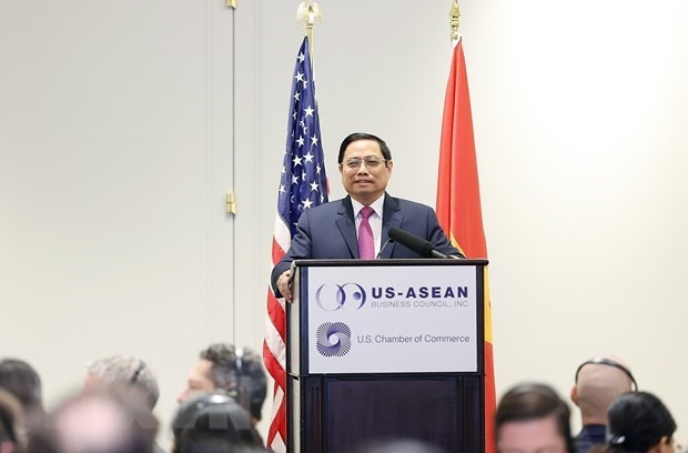 Prime Minister Pham Minh Chinh meets US business community