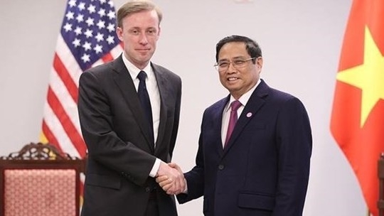 Prime Minister Pham Minh Chinh hosts US National Security Advisor Jake Sullivan