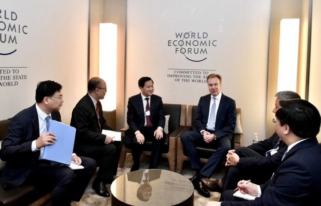 Viet Nam promotes development agenda on the 52nd WEF sidelines Viet Nam promotes development agenda on the 52nd WEF sidelines