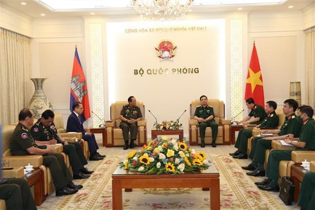 Viet Nam, Cambodia boost defense ties