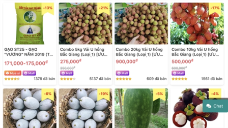 Many provinces turn focus on e-commerce platfoms to sell agricultural products