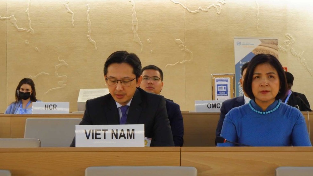 Vietnam shares efforts, achievements & commitment to human rights at UN headquarters in Geneva
