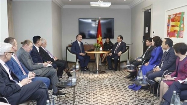 NA Chairman receives British business groups operating in Vietnam