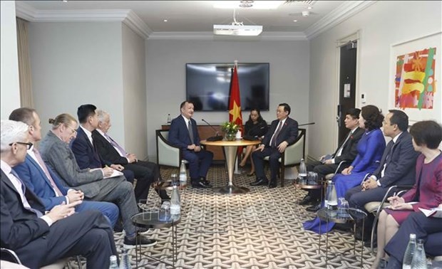 NA Chairman receives British business groups operating in Vietnam
