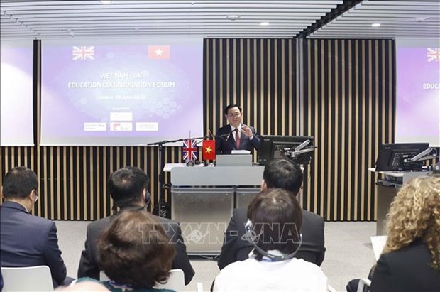 Legislature backs Vietnam-UK education cooperation: NA Chairman
