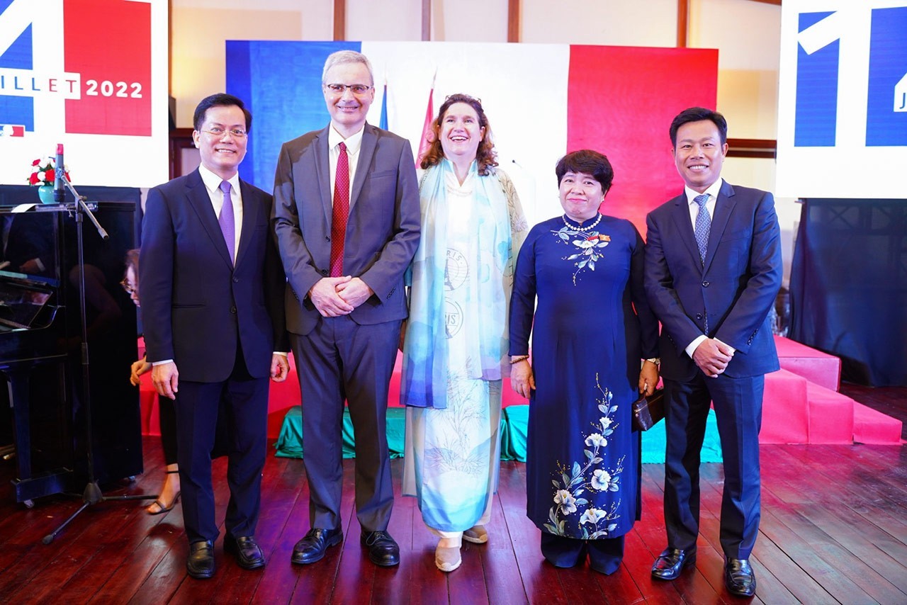 Celebration of the 233rd French National Day in Hanoi
