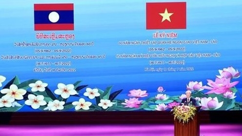 Ceremony to celebrate 60th anniversary of  Vietnam-Laos diplomatic ties and 45th signing of TAC