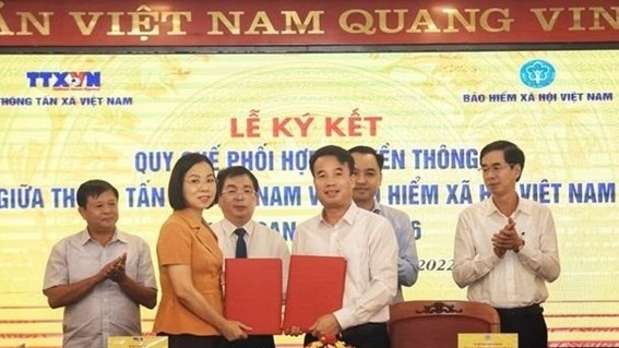 VNA, Vietnam Social Security to jointly boost policy dissemination