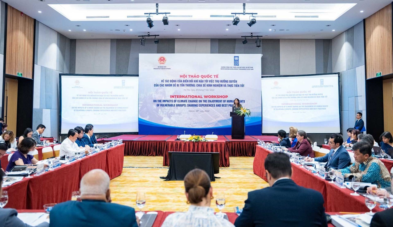 MOFA, UNDP's workshop on ensuring rights of vulnerable groups amid climate change