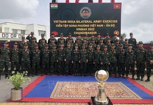 Vietnam, India wrap up bilateral peacekeeping exercise VINBAX 2022