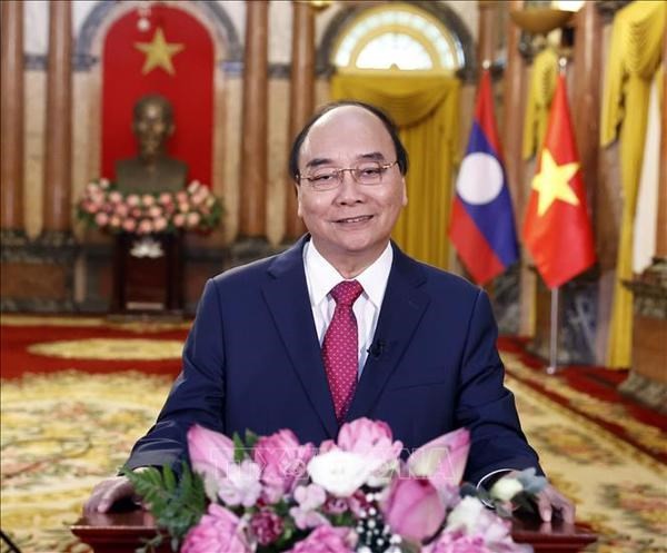 Lao media highlights remarks by Vietnamese, Lao leaders on special anniversary
