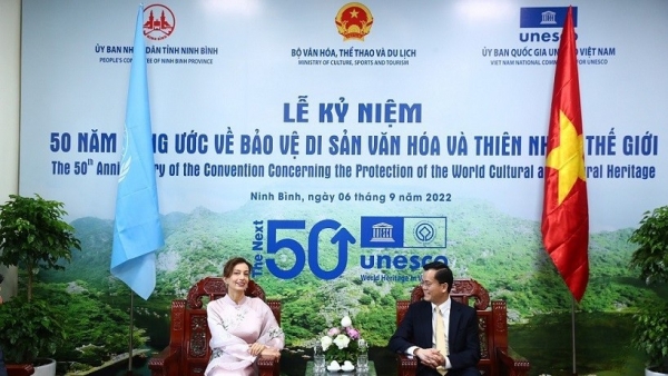 UNESCO to continue assisting Vietnam, says Director General Audrey Azoulay
