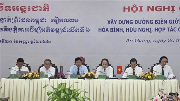 Vietnam, Cambodia hold sixth border conference in An Giang Vietnam, Cambodia hold sixth border conference in An Giang