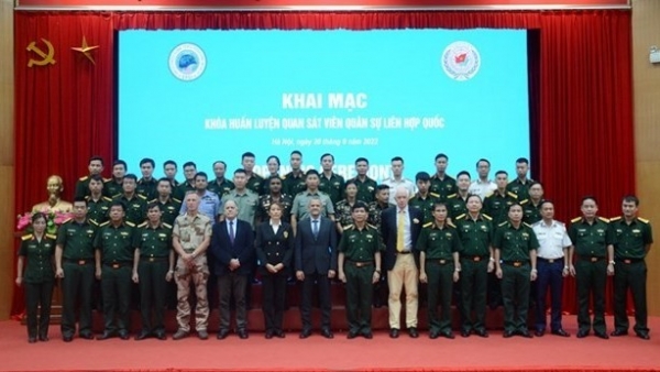 Training course held to enhance capacity building for UN military observers