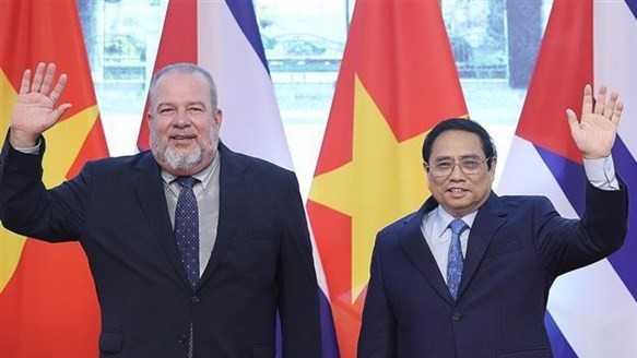 Vietnamese, Cuban Prime Ministers hold talks