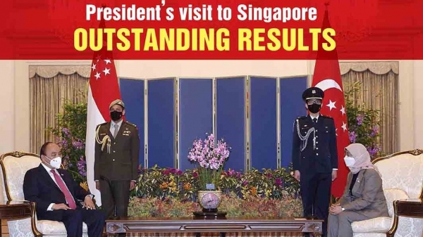 President’s visit to Singapore: Outstanding results