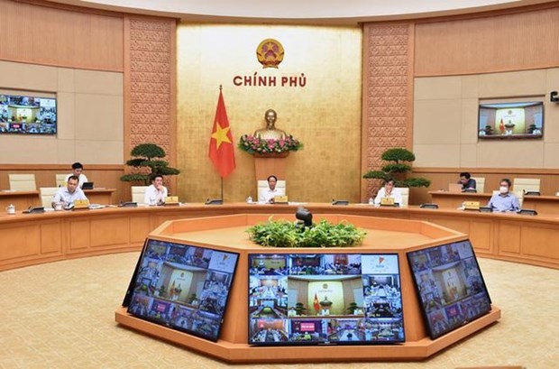 An overview of Deputy PM Le Van Thanh's conference with localities on finalising the PDP VIII (Photo: VNA)