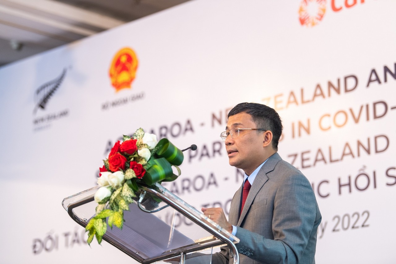 Thứ trưởng Thường trực Bộ Ngoại giao Nguyễn Minh Vũ.