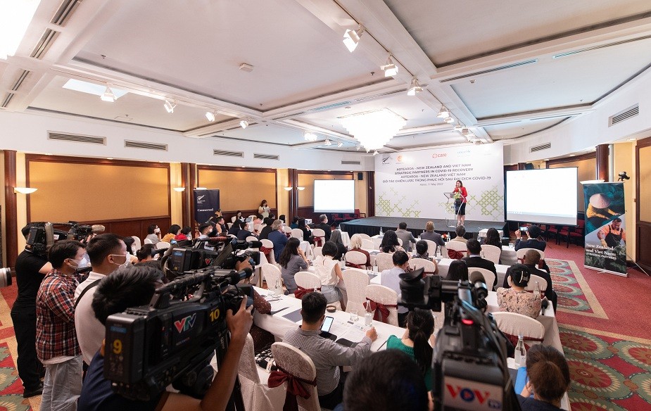 Toàn cảnh lễ công bố gói hỗ trợ gần 2 triệu NZD phục hồi sau đại dịch và tinh thần 'lá lành đùm lá rách' Việt Nam-New Zealand