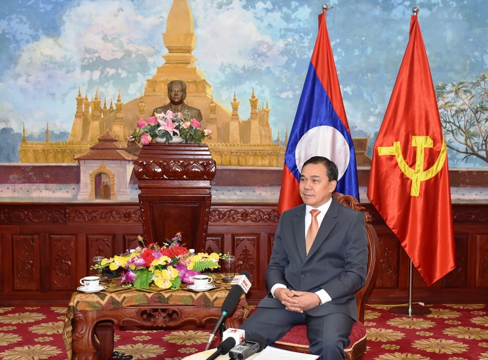 Promoting Vietnam-Laos ties - Existence, development rule of both countries: Lao diplomat  | Politics | Vietnam+ (VietnamPlus)