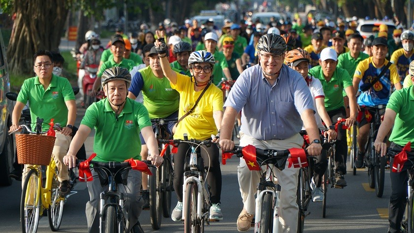 thành phố sớm đạt được mục tiêu trở thành Thành phố xe đạp.