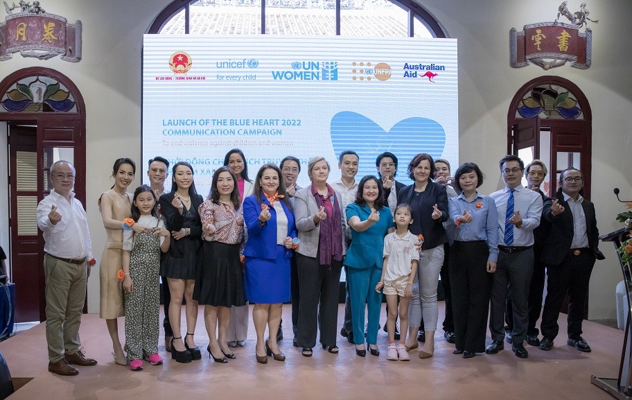 Blue Heart 2022: Vietnam’s call to action to protect children and women