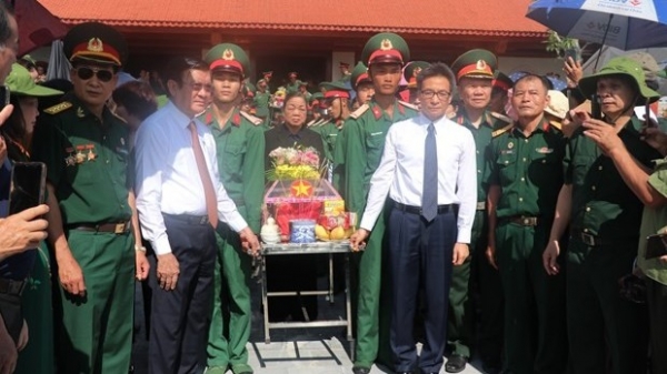 Reburial of war martyrs’ remains in Ha Giang