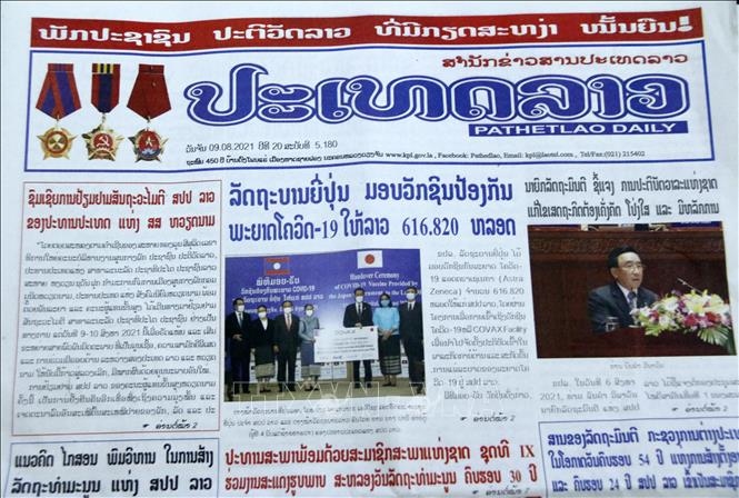 Lao newspapers hail Laos-Viet Nam traditional friendship, comprehensive cooperation Lao newspapers hail Laos-Viet Nam traditional friendship, comprehensive cooperation