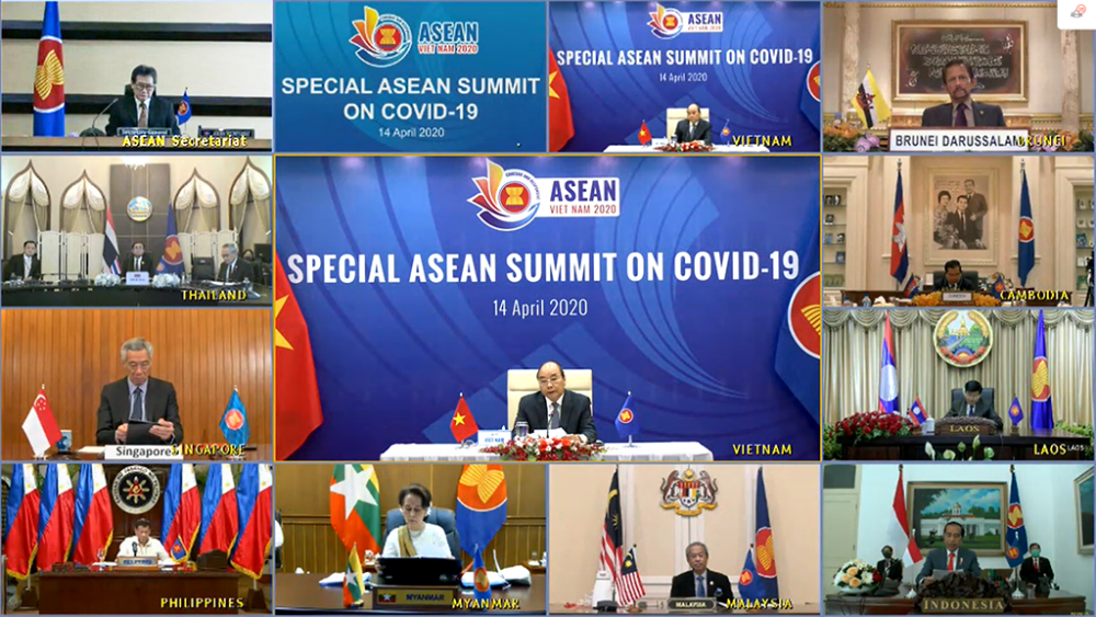 Special ASEAN summit on Covid-19. (Photo: asean.org)