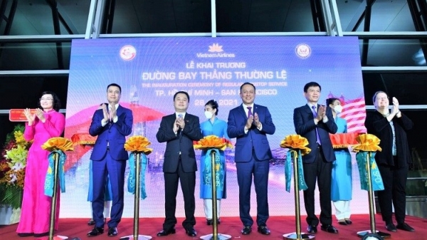 Viet Nam Airlines successfully operates first direct flight to US