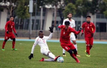 Vietnam tie with Palestine in friendly match