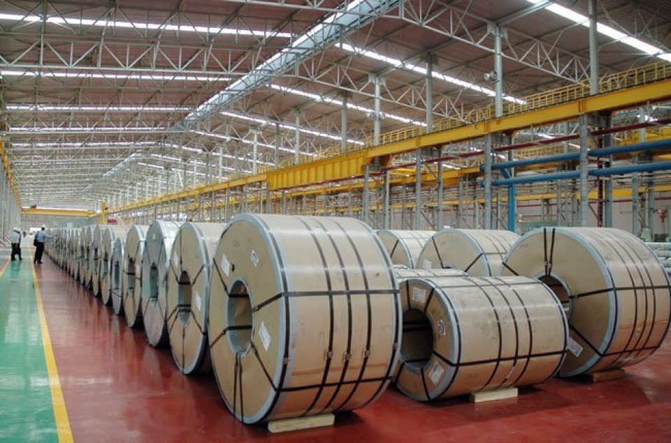 vietnams steel export enjoys 34 percent growth