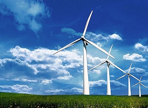 Two wind power plants to be built in Tien Giang province