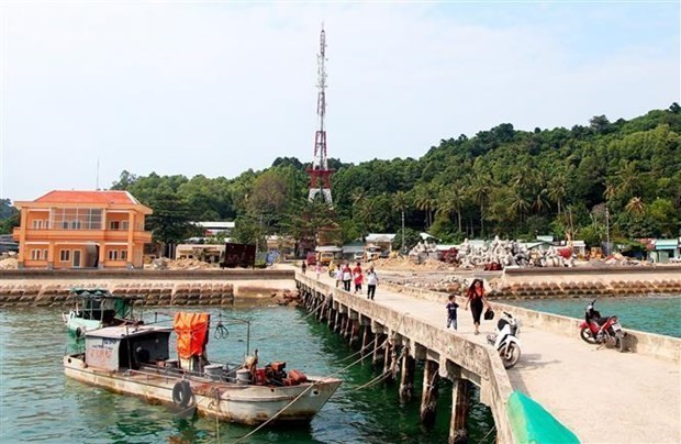 Tien Hai island commune in Mekong Delta province of Kien Giang’s Ha Tien District. (Photo: VNA)