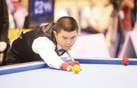 vietnamese players compete in carom billiards continental cup