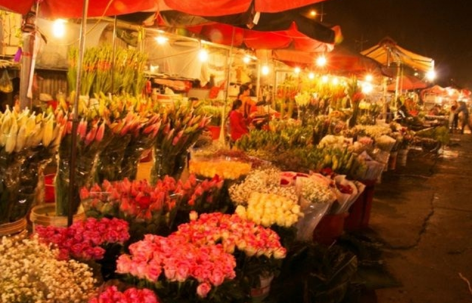 Ha Noi flower market among top spots for Lunar New Year celebrations: CNN