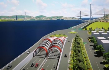 Quang Ninh plans to build undersea tunnel at Cua Luc Bay