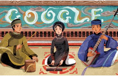 Google Doodles honours Vietnam’s ca tru art