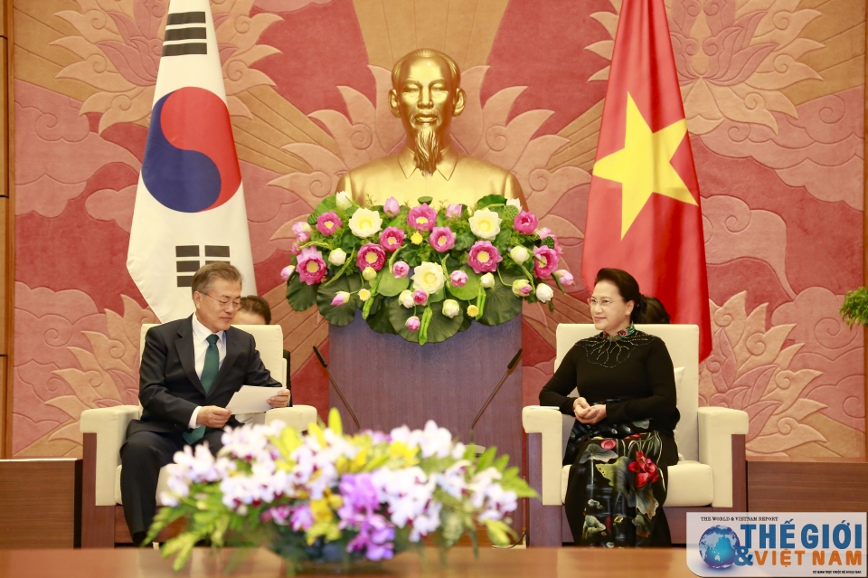 vietnam rok delighted at progress of bilateral ties